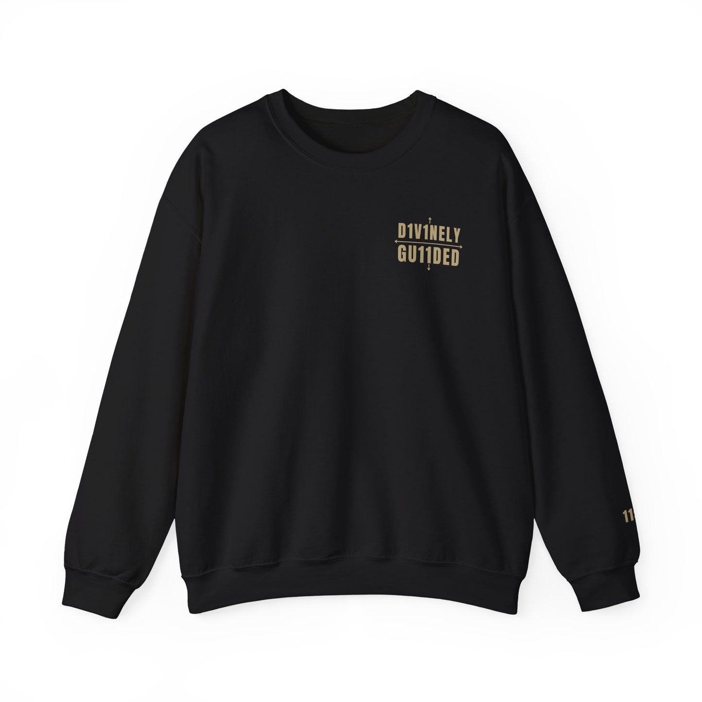 D1V1NELY GU11DED 11:11 Crewneck