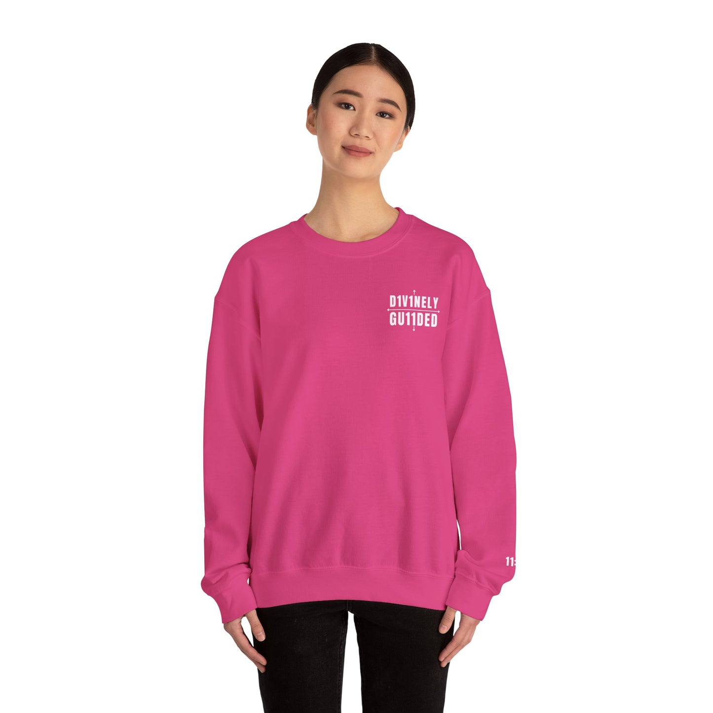 D1V1NELY GU11DED 11:11 Crewneck
