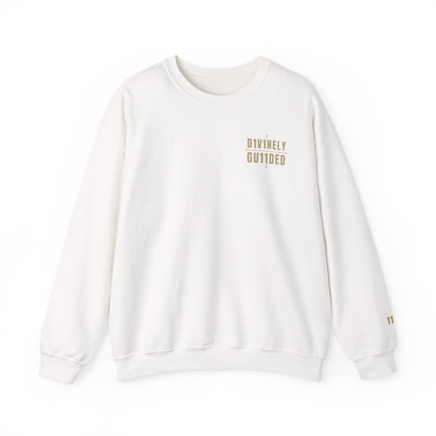 D1V1NELY GU11DED 11:11 Crewneck