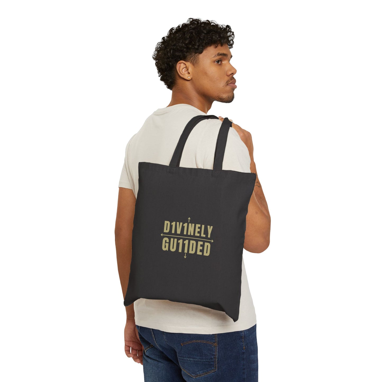 D1V1NELY GU11DED Canvas Tote Bag