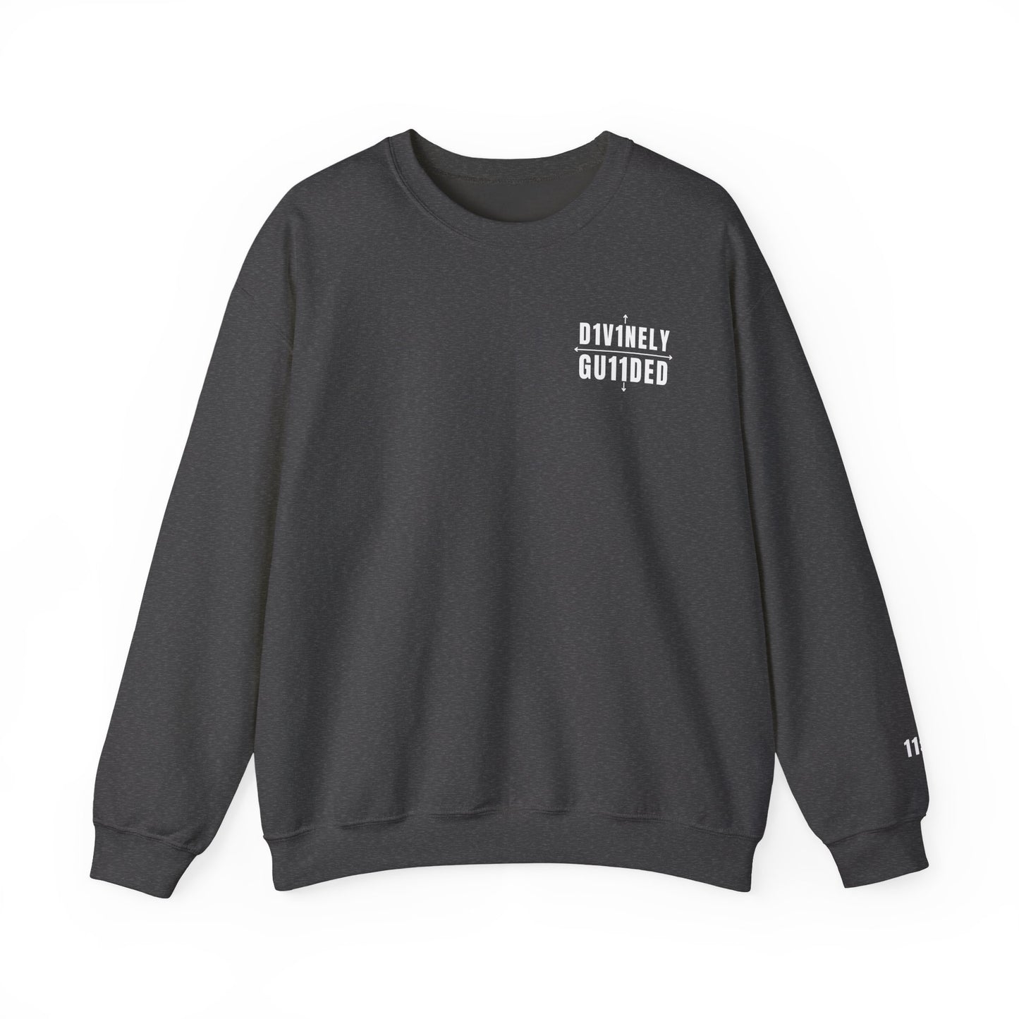 D1V1NELY GU11DED 11:11 Crewneck
