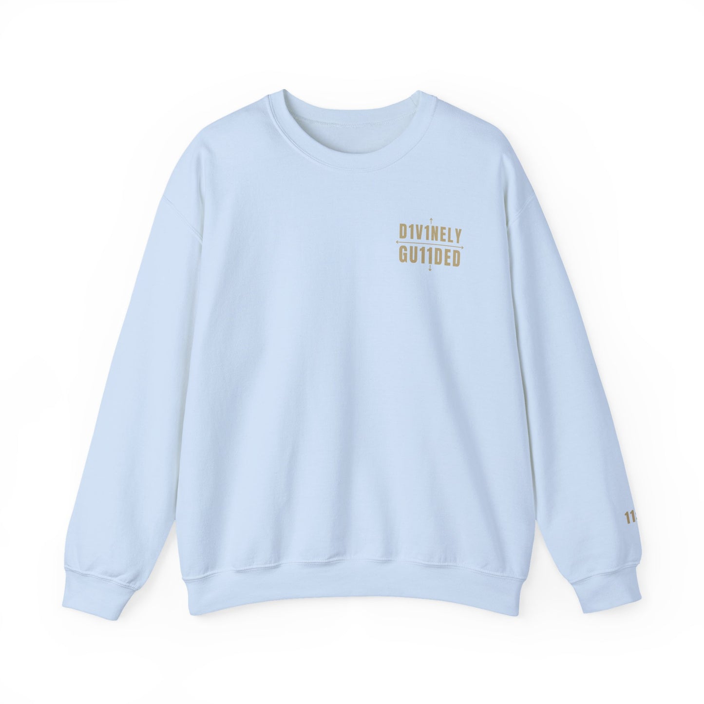 D1V1NELY GU11DED 11:11 Crewneck
