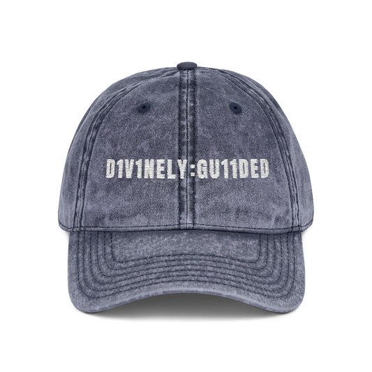D1V1NELY GU11DED 11:11 Vintage Cap