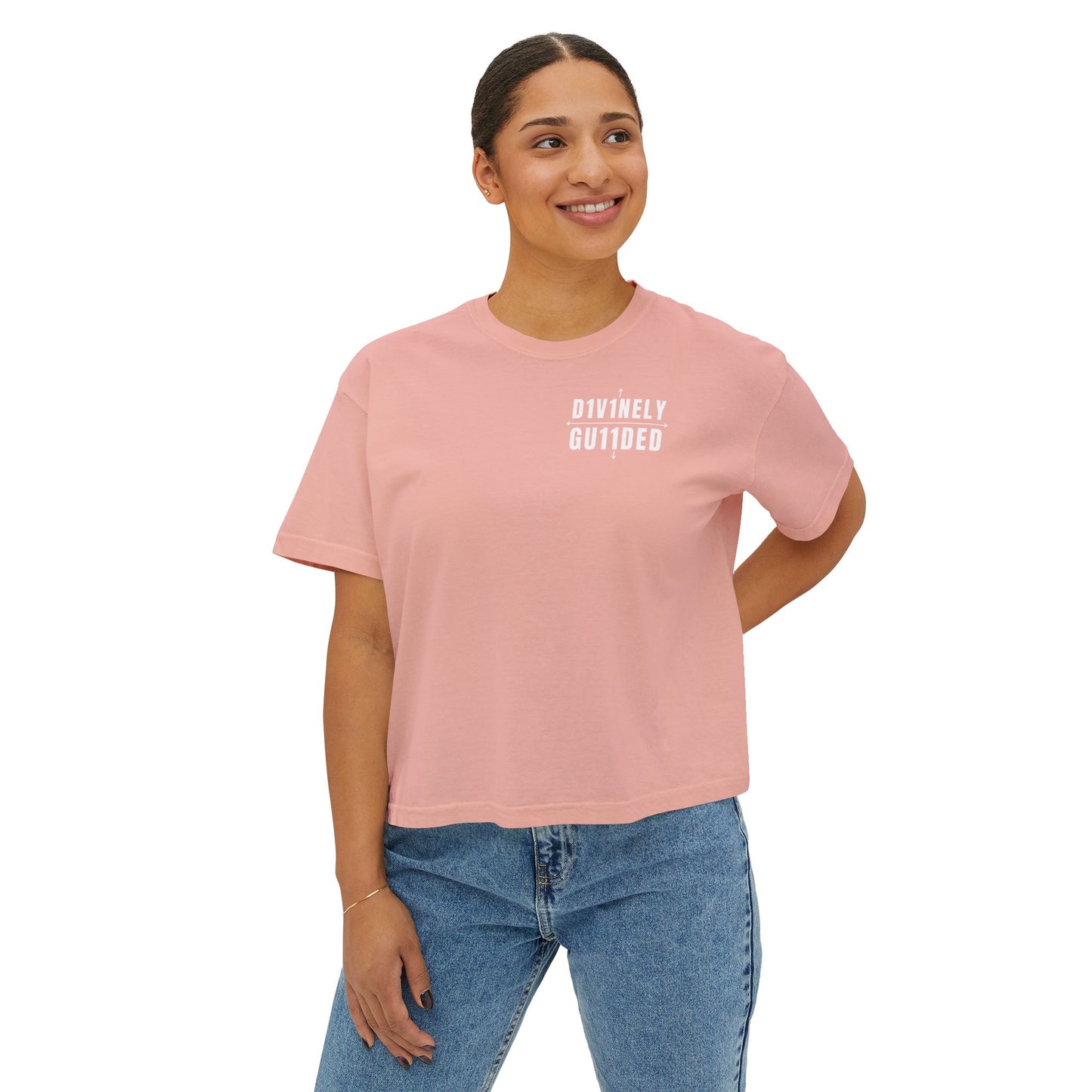 D1V1NELY GU11DED 11:11 Boxy Tee