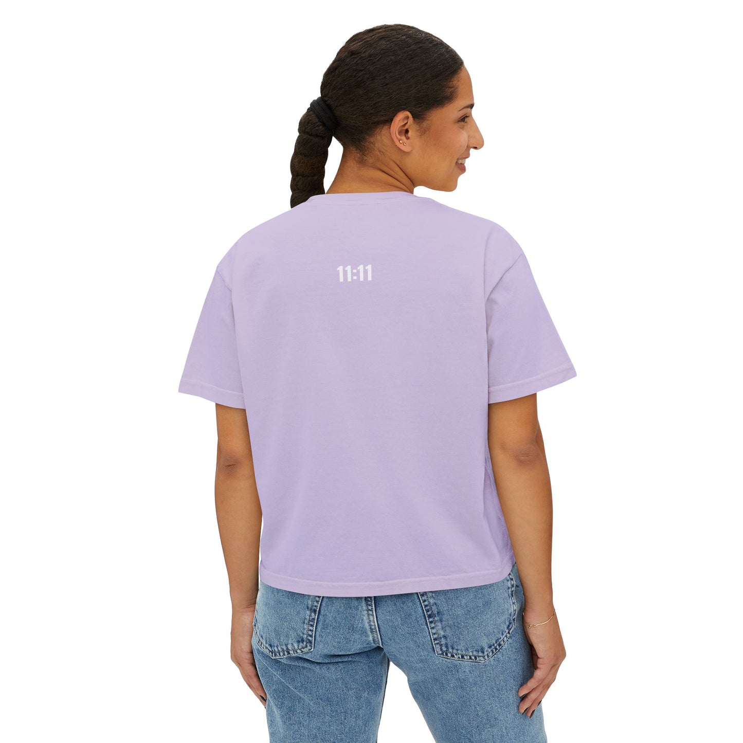 D1V1NELY GU11DED 11:11 Boxy Tee