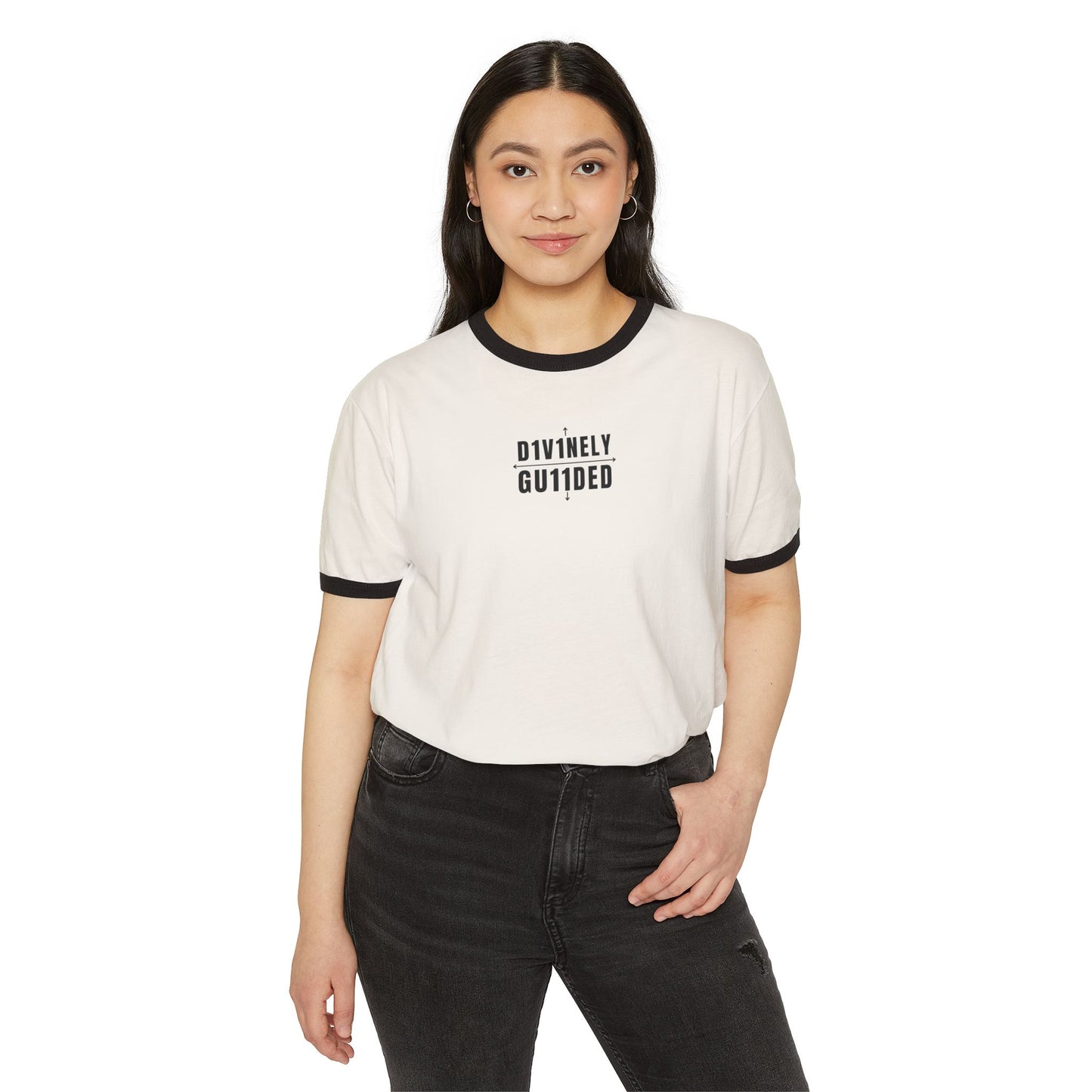 D1V1NELY GU11DED Custom Ring Tee